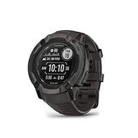 Garmin Instinct 2X Solar, Rugged GPS Smartwatch, Built-in